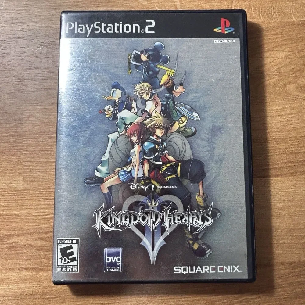 Square Enix Kingdom Hearts Sony PlayStation 2 PS2 NTSC-U/C E10+ Manual
